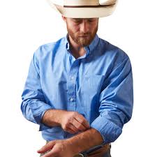 Ariat Leroy Chambray Blue 10043792