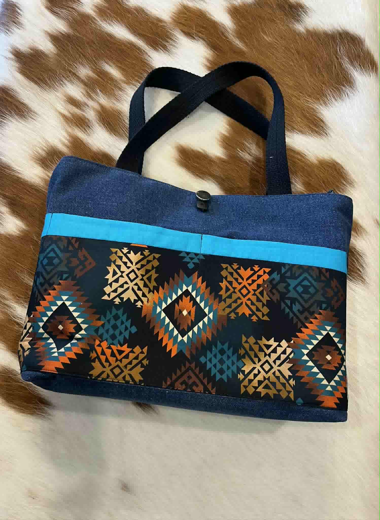 Saccoche en jeans recyclé