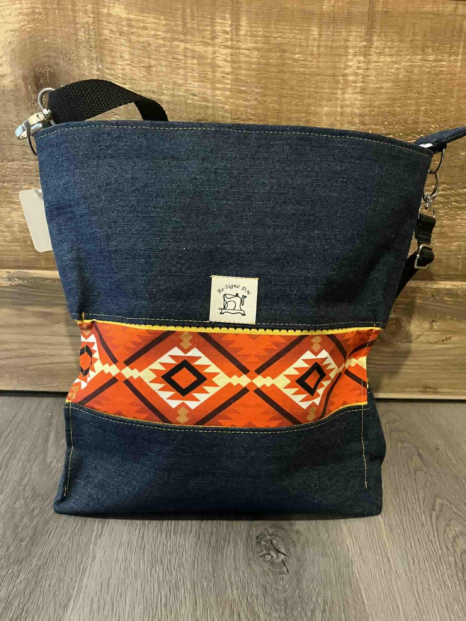 Saccoche en jeans recyclé