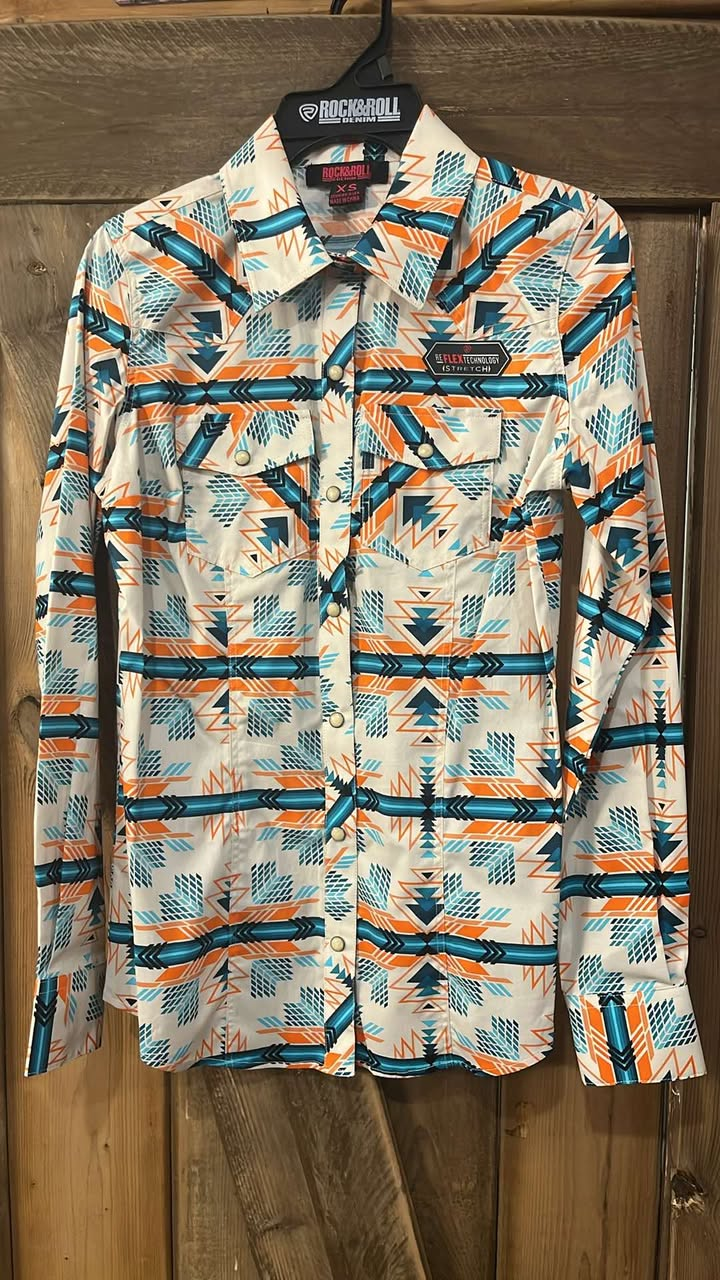 Rock Aztec Turquoise Et Beige