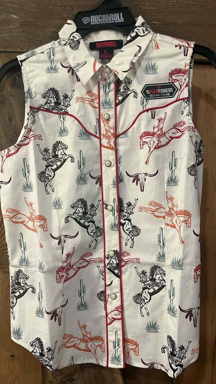 Rock Sans Manche Chevaux