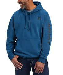 Ariat Hoodie  Bleu Logo Hood 10041803