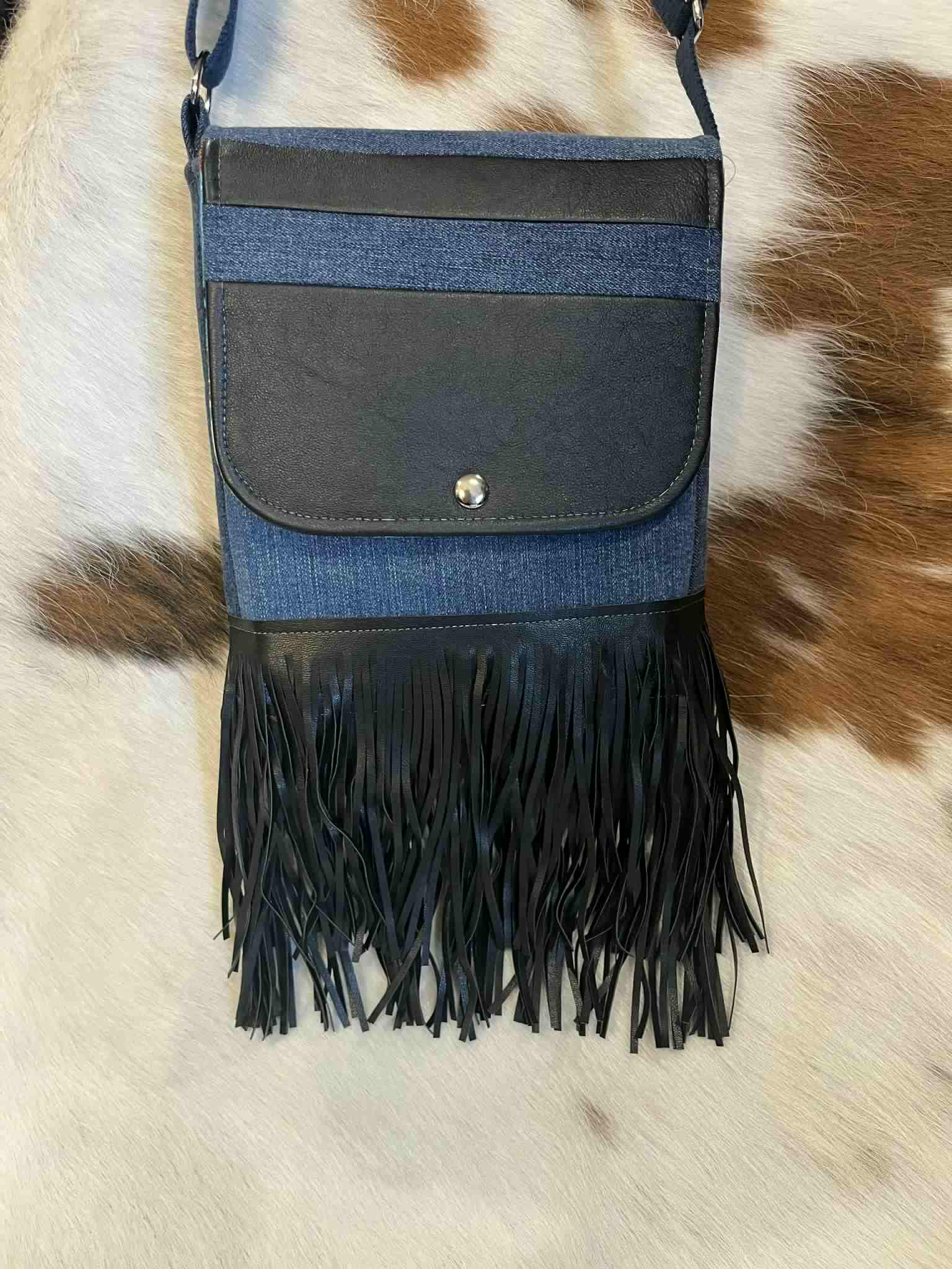 Saccoche en jeans recyclé