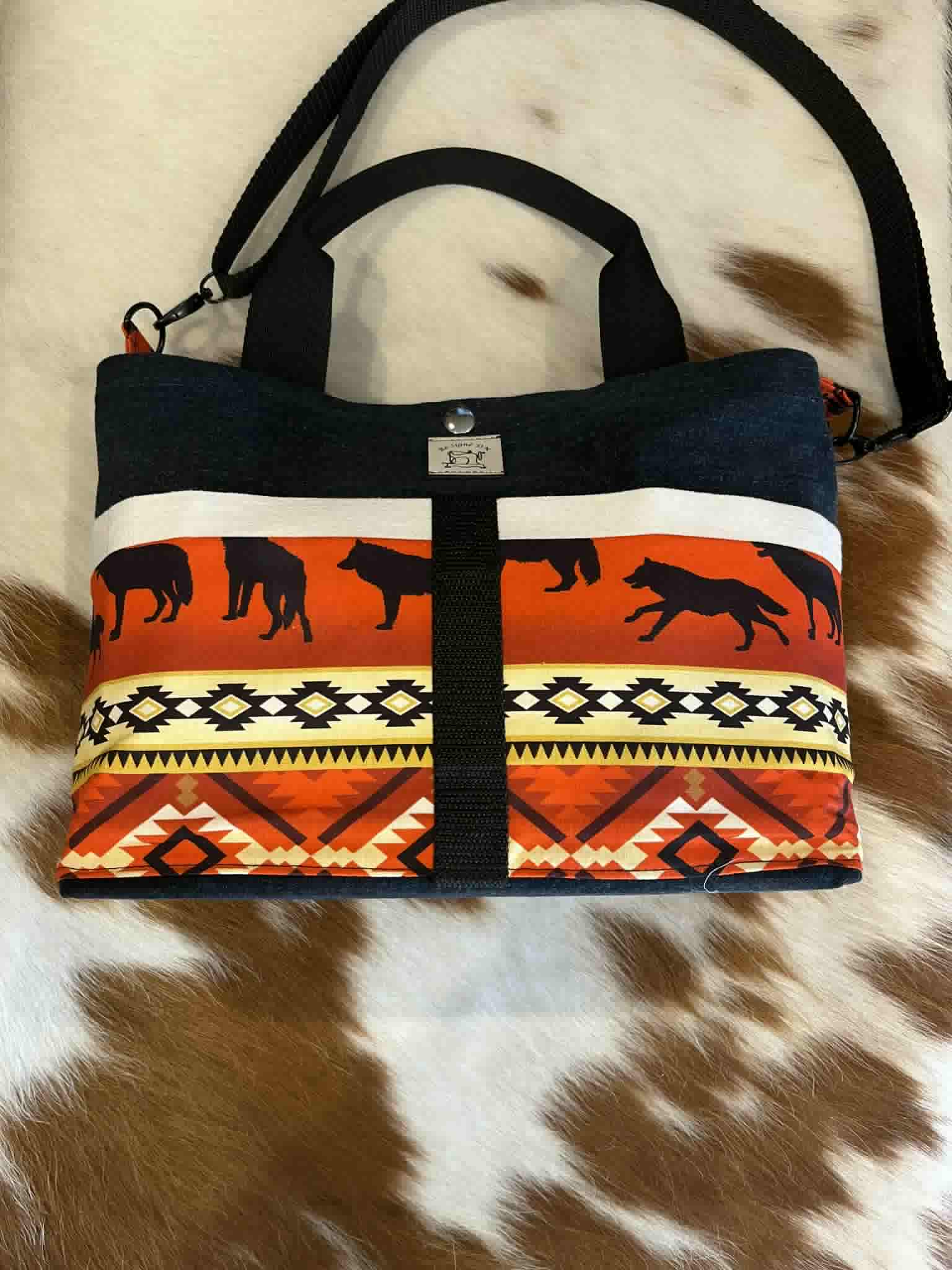 Saccoche en jeans recyclé