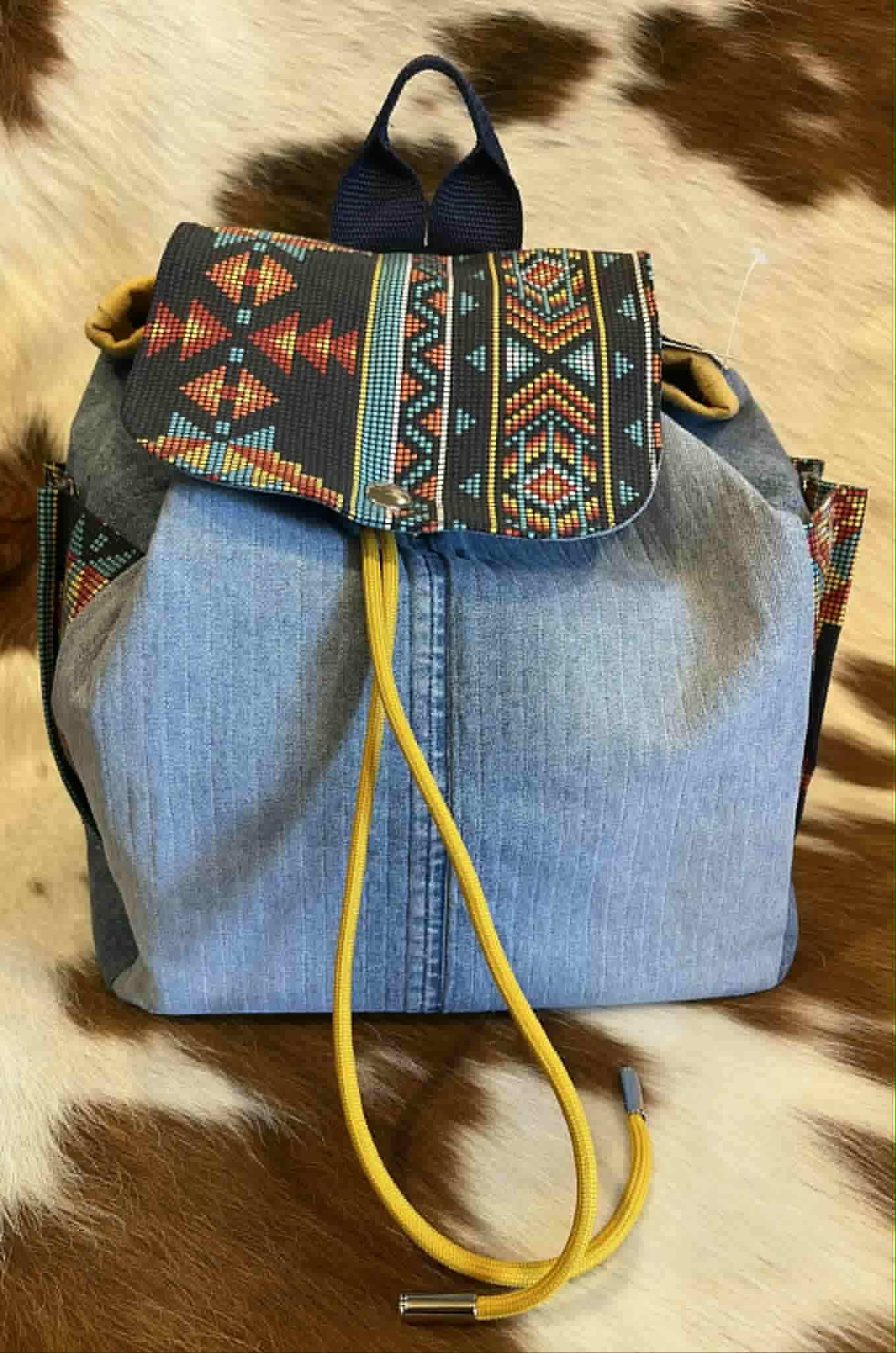 Saccoche en jeans recyclé